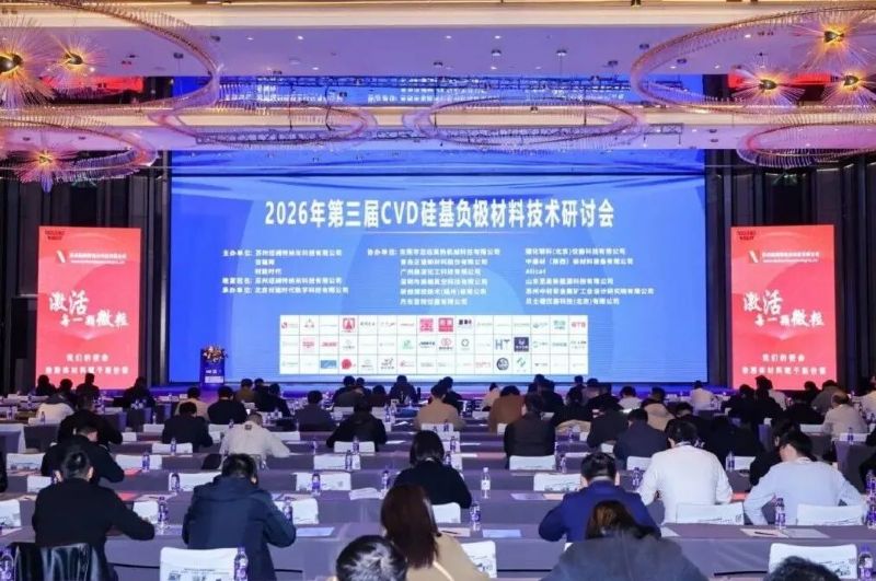 展会动态 | 中建材（陕西）装备登台亮相第三届CVD 硅基负极材料技术研讨会